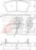 DAIHA 04465B1010000 Brake Pad Set, disc brake